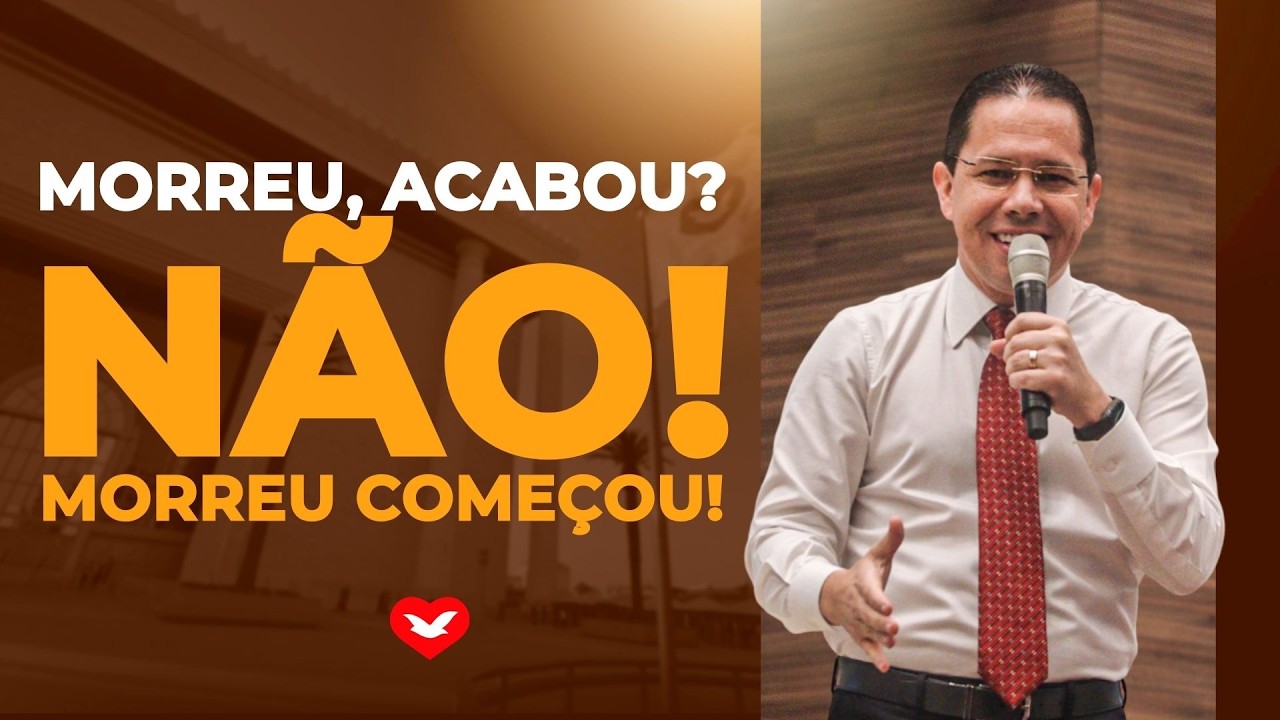 Morreu acabou ? N&atilde;o! Morreu come&ccedil;ou! | Bispo Jadson Santos.