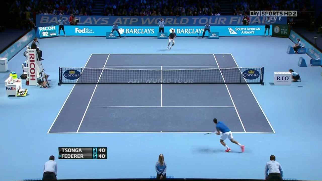 ATP World Tour Finals 2011 Finale - Roger Federer vs Jo-Wilfried Tsonga