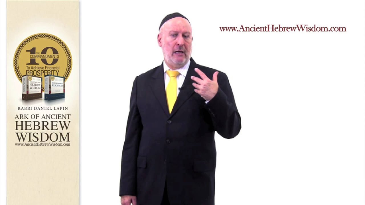 Creating Wealth with Rabbi Daniel Lapin, Americas Rabbi