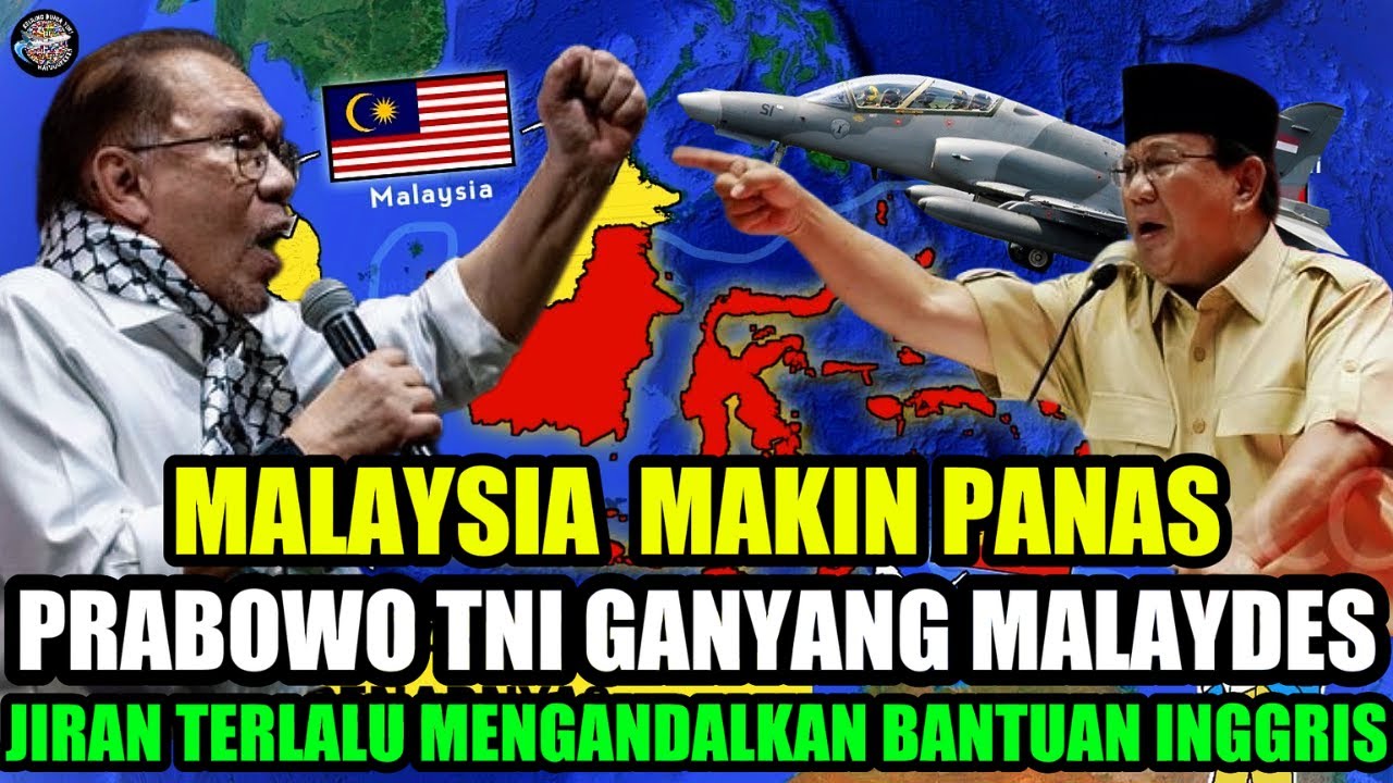 MALAYSIA MAKIN PANAS ‼️PRESIDEN PRABOWO DAN TNI SIAP TEMPUR,JIRAN MINTA BANTUAN INGGRIS