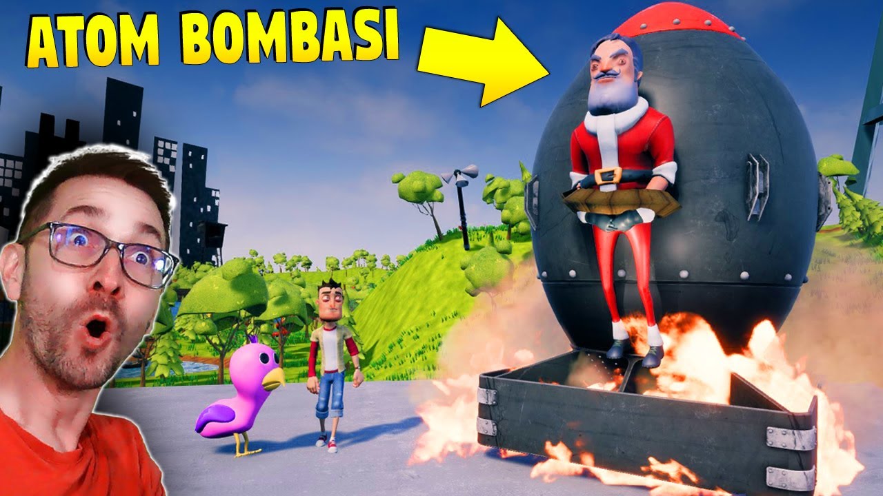 Patlamaya Hazır mısın ? Silahın İçinde Ne Var, Hello Neighbor Mod Opila