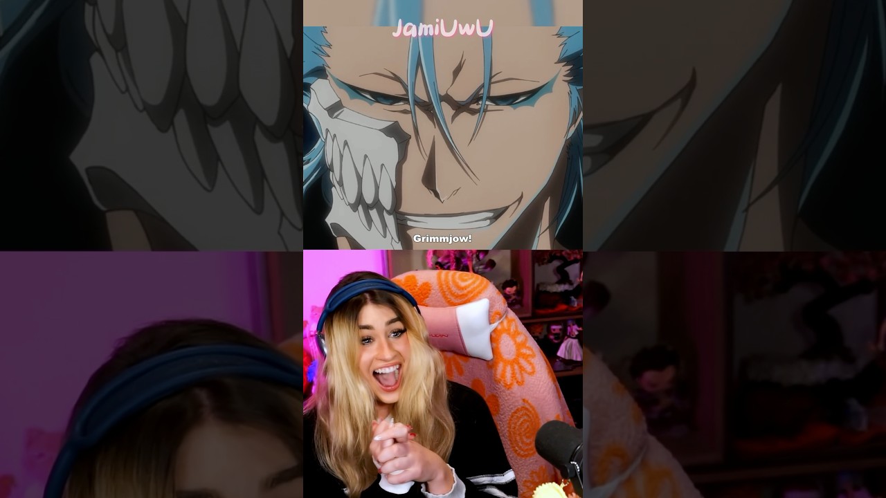 GRIMMJOW IS BACK! 😍💙 BLEACH TYBW  #bleach #grimmjow #shorts