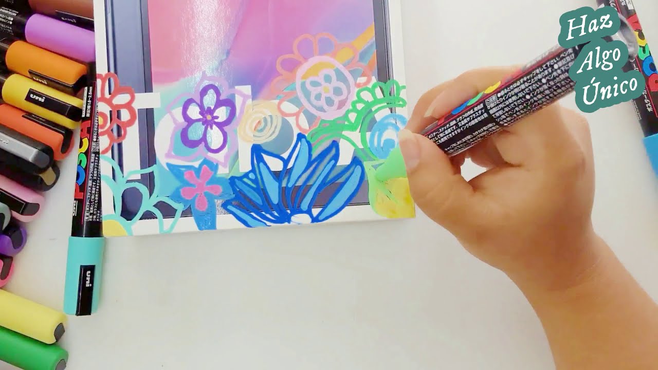 Marcadores POSCA modo f&aacute;cil de estrenalos o abrirlos