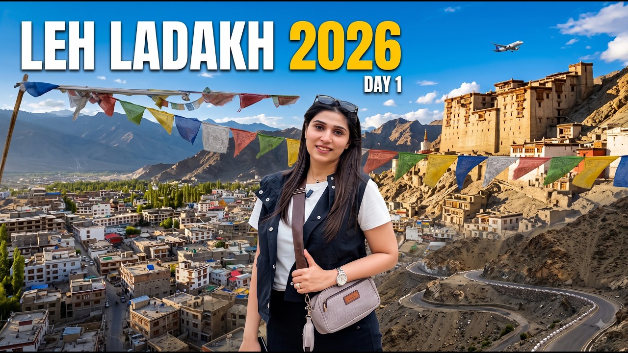 Leh Ladakh 2026 🏔️ | Delhi to Leh + Acclimatization | Budget Ladakh Road Trip Ep. 1