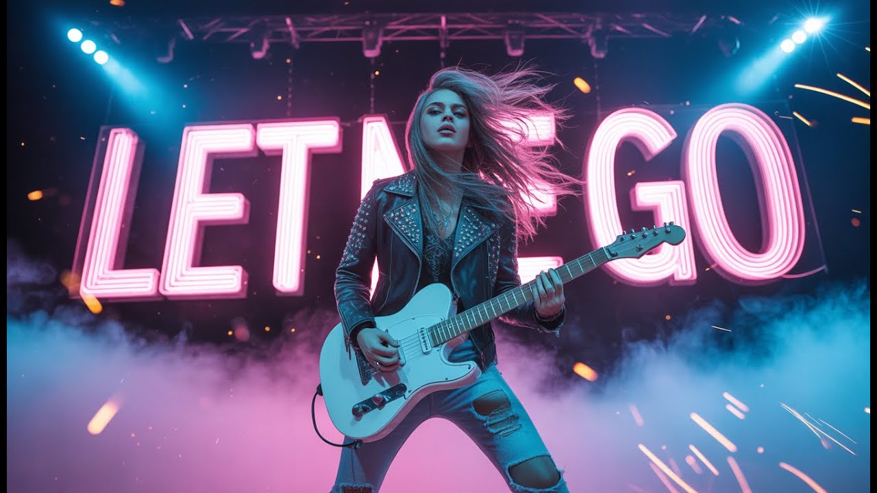 Let Me Go Forever – Emotional Rock Ballad | Official Lyric Video