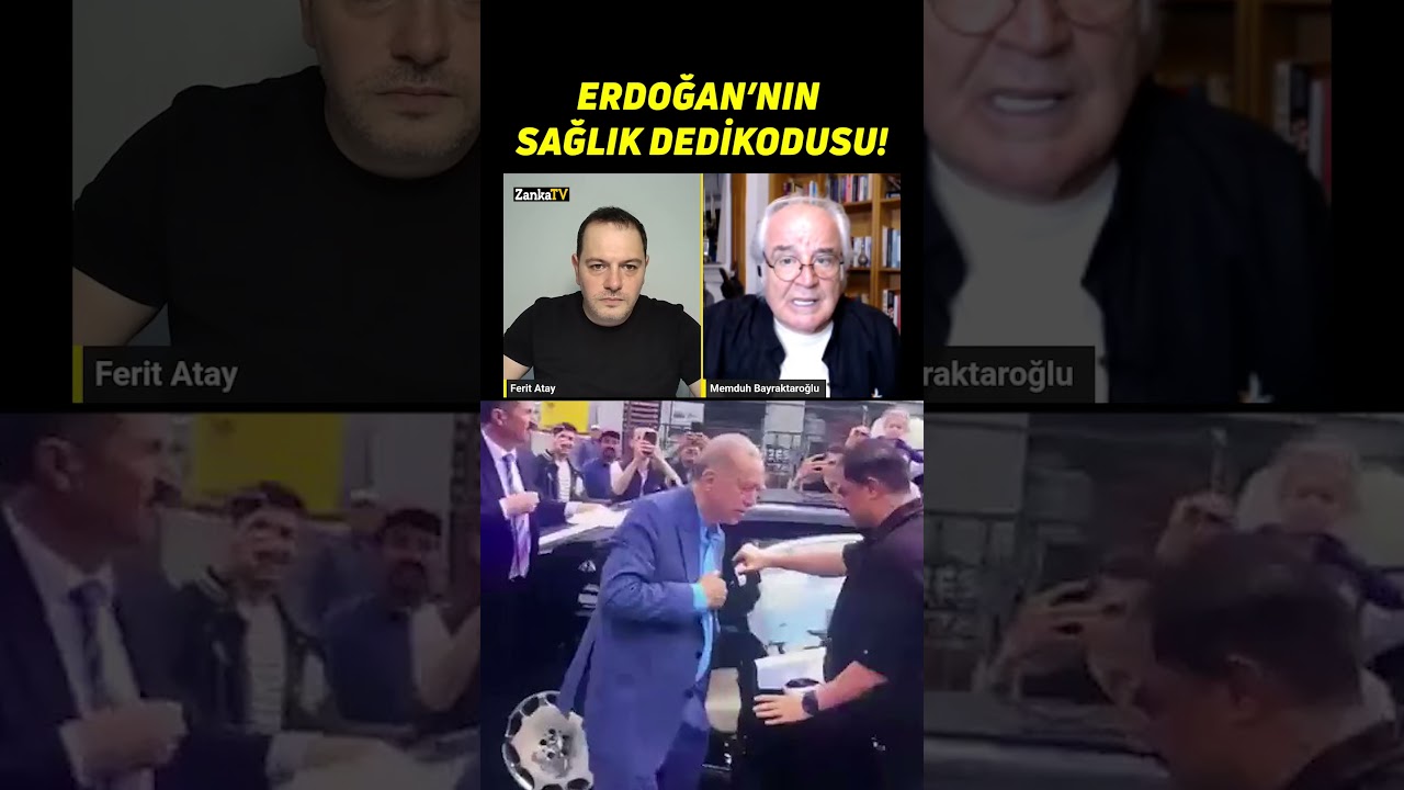 ERDOĞAN'IN SAĞLIK SORUNU DEDİKODULARI!