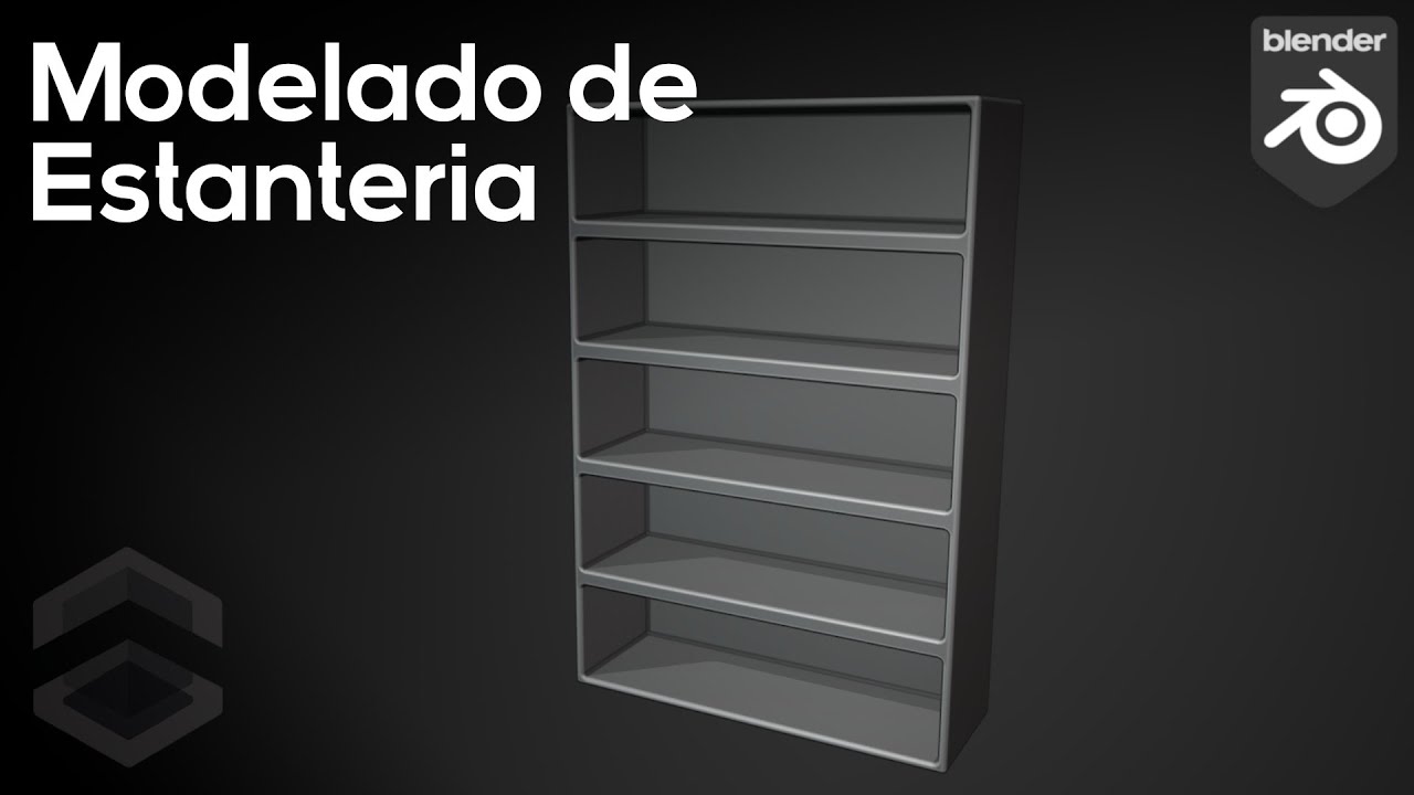 Modelado de Estanteria en Blender 3.3 - Consejos R&aacute;pidos