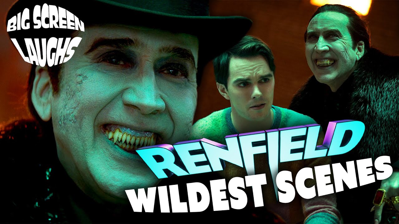 Nic Cage Is Count Dracula! The Wildest Scenes In Renfield (2023) | Big Screen Laughs