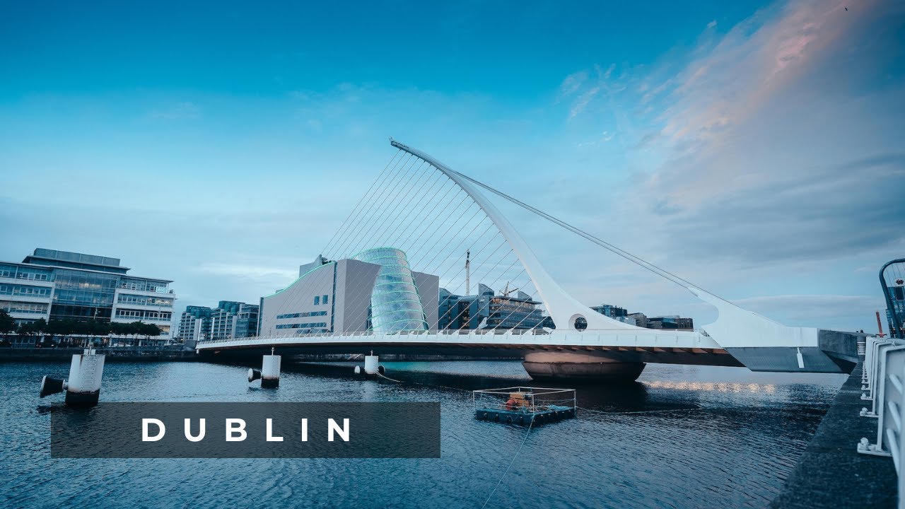 Dublin Walking Tour from Talbot Bridge to Grand Canal | Ireland Travel