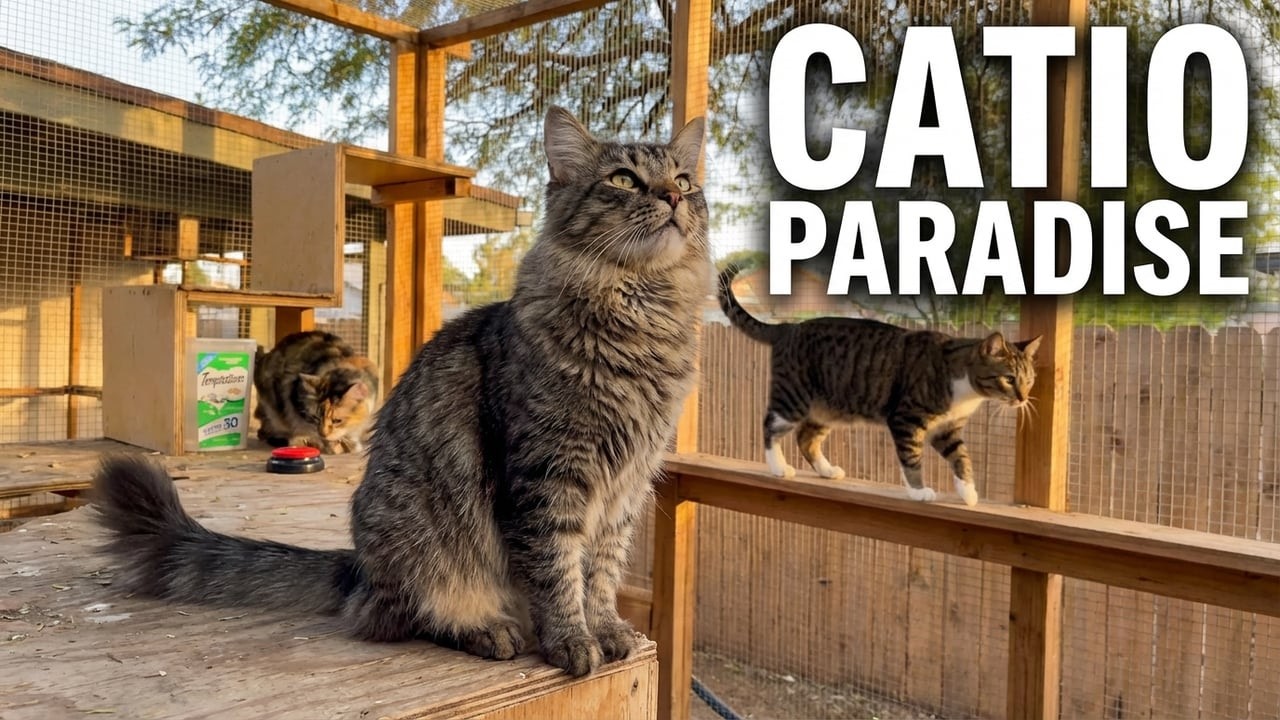 Catio Talk 018 | Watch these cats explore their paradise
