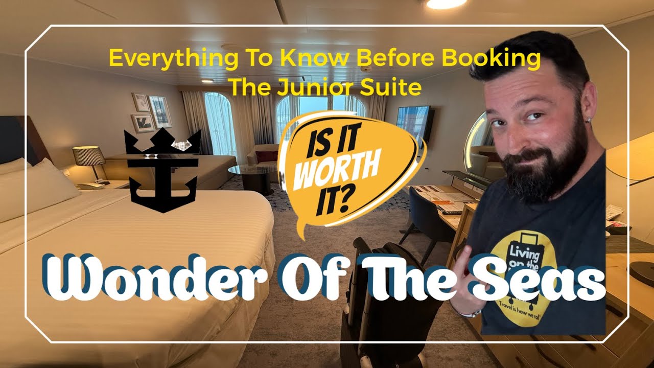 Всё, что нужно знать о номерах категории Junior Suites на Wonder Of The Seas | Полный тур и обзор...