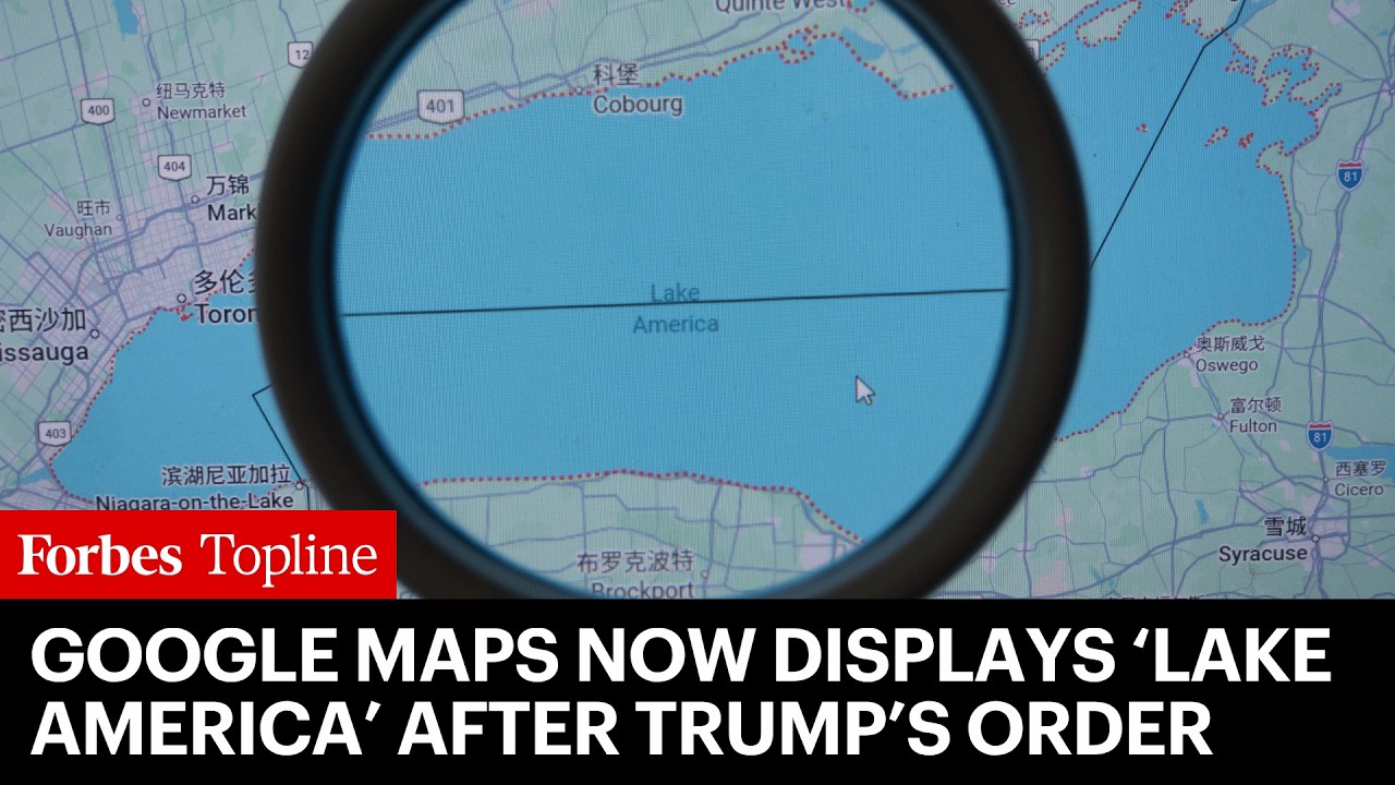 Google Maps теперь показывает &laquo;Озеро Америка&raquo; после указа Трампа на фоне торговой войны между США...