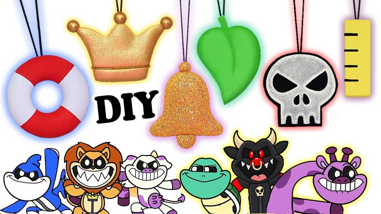 😱 I made Forgotten Critters Necklaces 100% REALISTIC! Poppy playtime Chapter 4