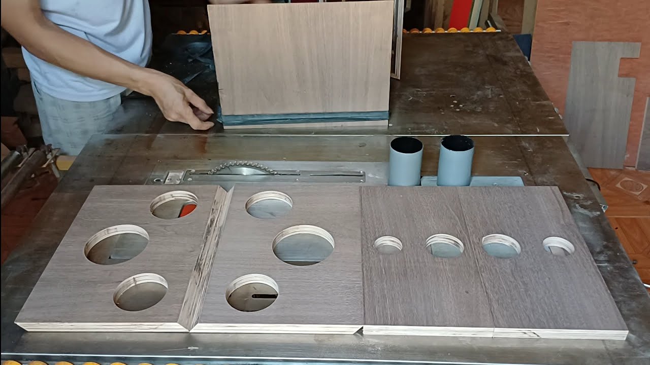 thùng loa Centen nóc cách làm hoàn thiện/ Centen speaker cabinet top assembly instructions