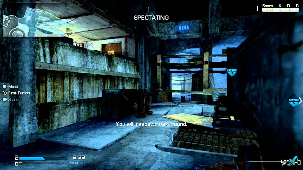 Call Of Duty Ghosts  Xbox 360 Gameplay