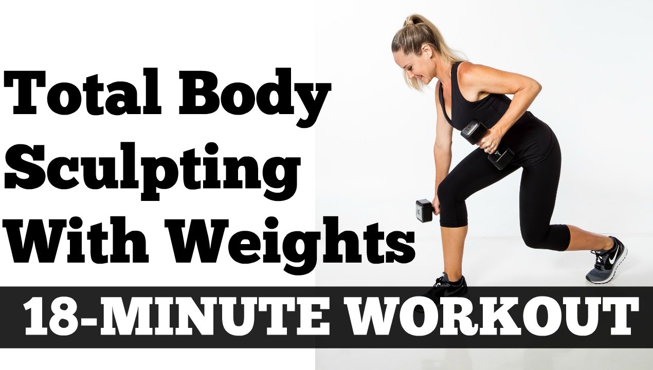 Strength Training for Women, 18 Minute Total Body Sculpting Time Saver Workout