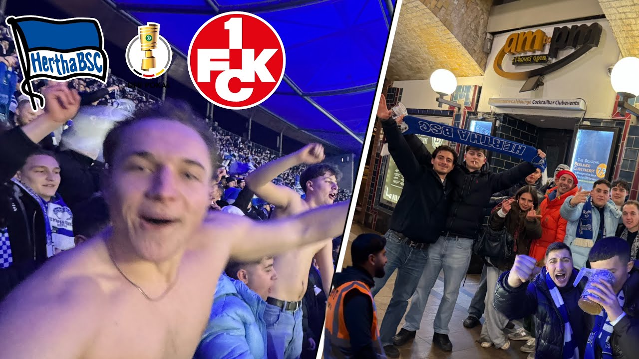 Hertha demütigt Kaiserslautern: 6:1-Gala & Viertelfinale klar! | Shababs feiern im Oly!!!