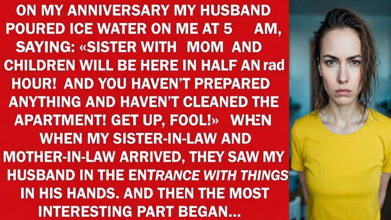 My Husband Threw Ice Water On Me At 5AM On My 40th Birthday… So I Walked Out