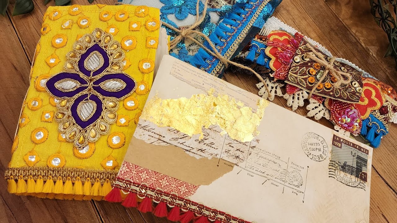 A mini journal, left plain inside for you to Decorate while journaling.