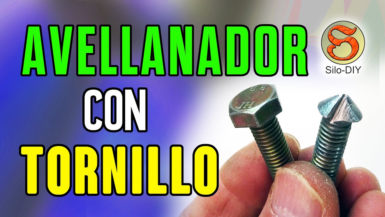 👷🏻​👉🏻​​Como Hacer un AVELLANADOR CASERO💡Para Madera 👀​