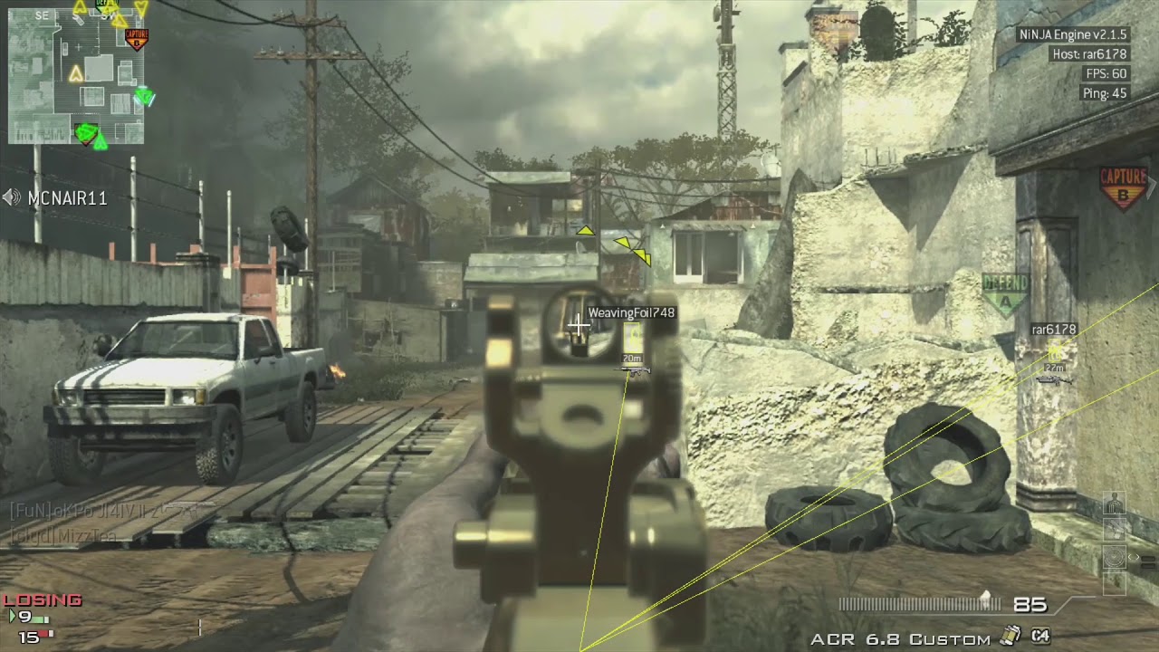 Mw3 Aimbot  - Making a 6 Stack DASHBOARD Plus DOUBLE Aimbot M0ab!