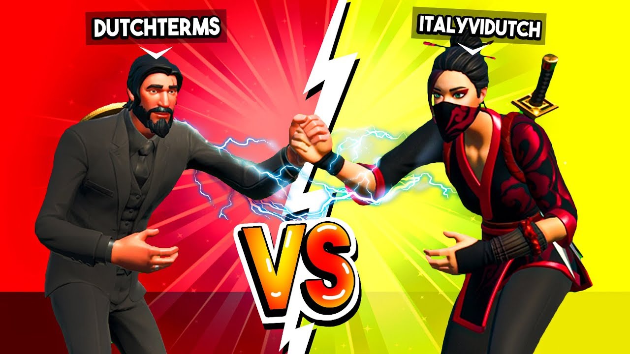 VINCENT vs EVA in Fortnite Minigames!