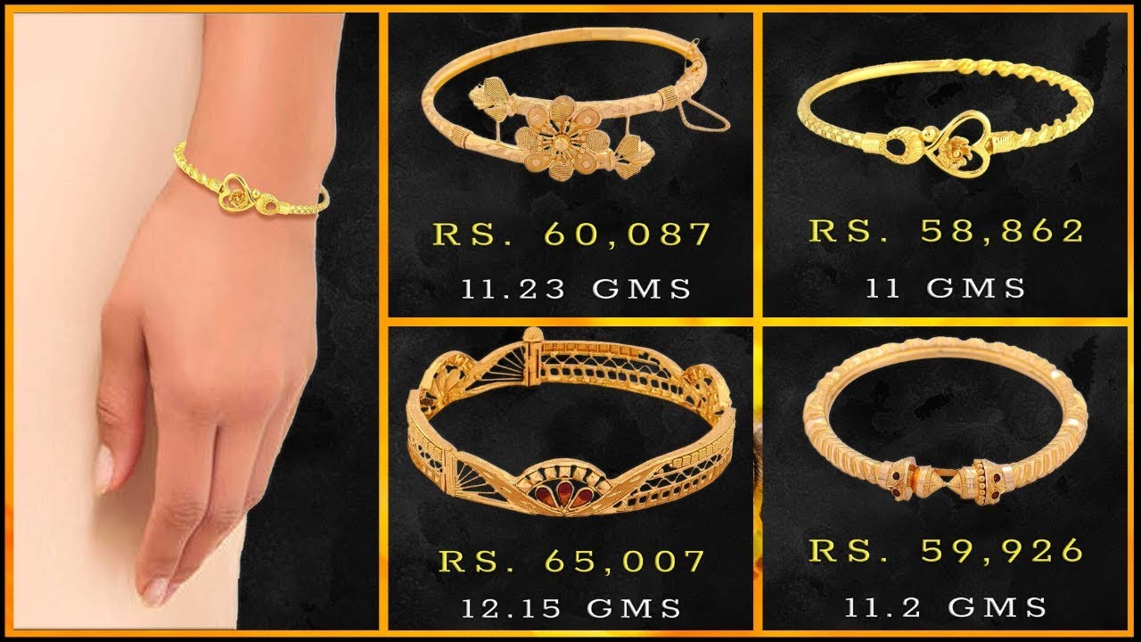 Senco Gold Bangles Collection with Price & Weight (2021)