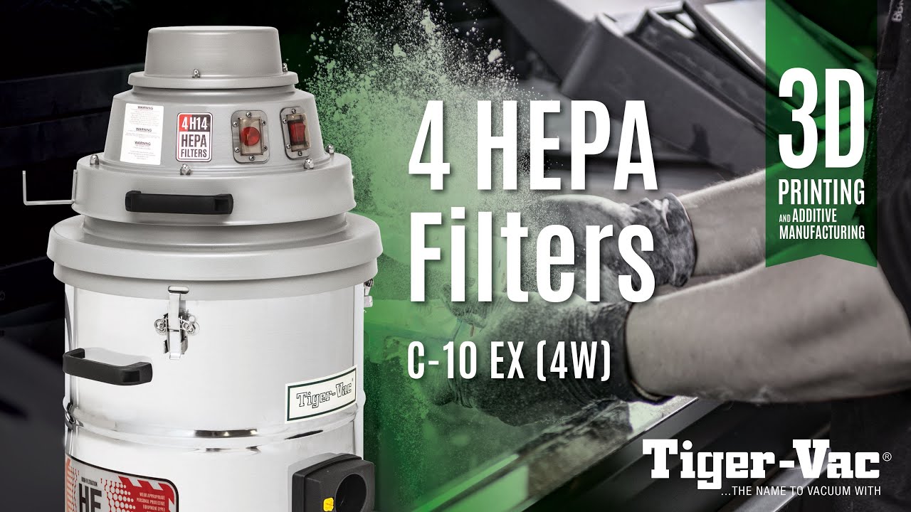 C-10 EX: the Safest Vacuum for Additive Manufacturing