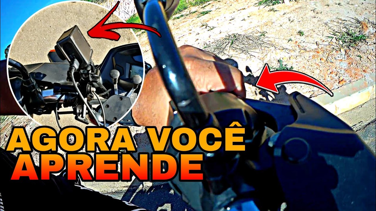 CÂMERA NA EMBREAGEM (PASSO A PASSO)  COMO NÃO DEIXAR A MOTO MORRER
