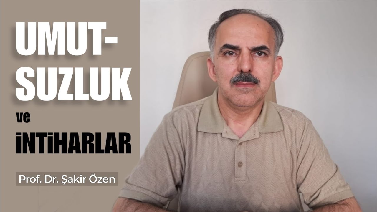 #UMUTSUZLUK ve #İNTİHARLAR