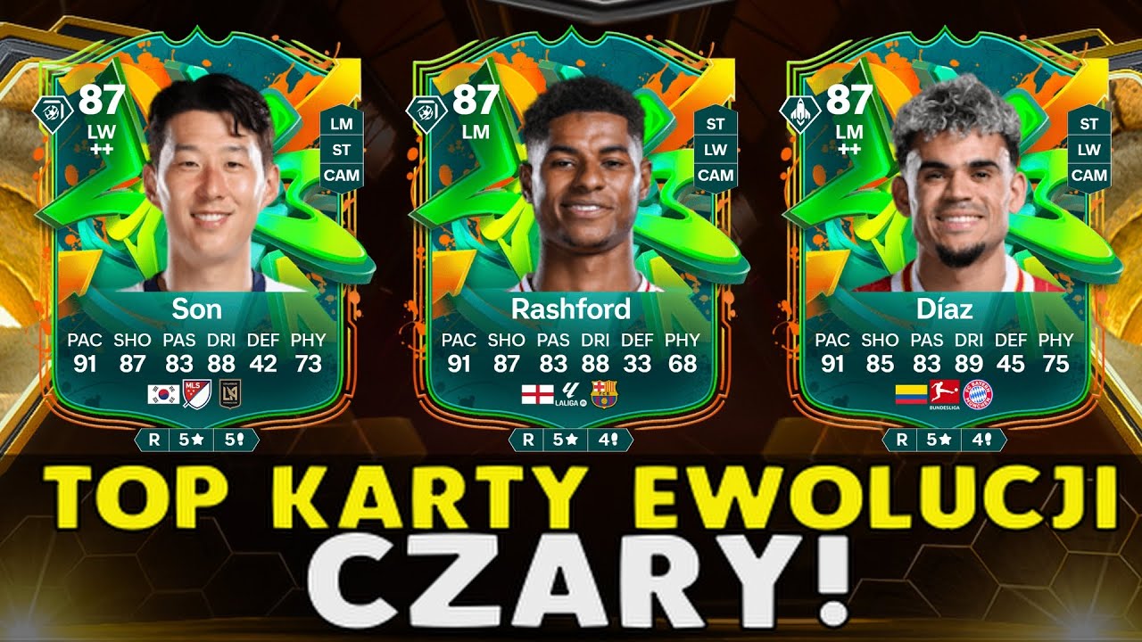 NAJLEPSZE KARTY DO EWOLUCJI 💥CZARY💥 W FC 26!