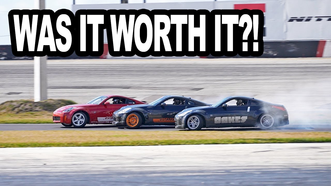 Testing my 350Z for the FIRST TIME at the FREEDOM FACTORY