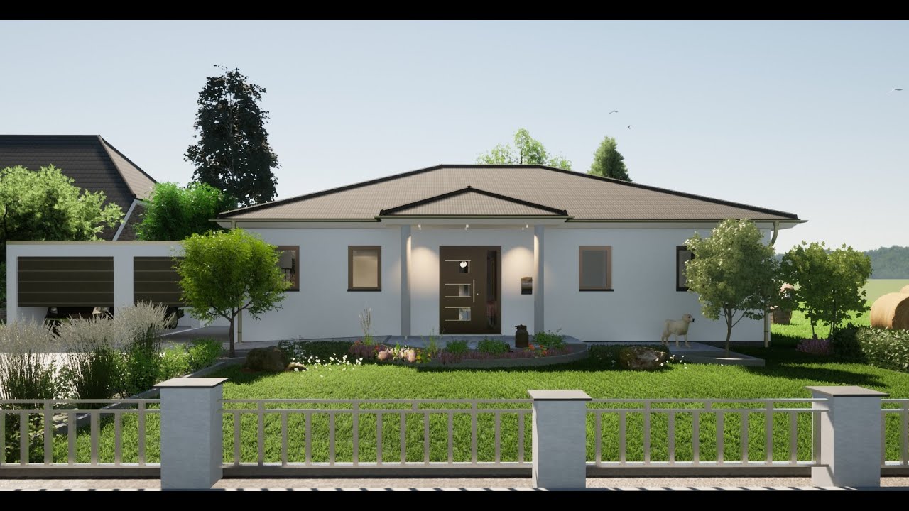 Bungalow exclusiv - DASMASSIVHAUS-KOELN -