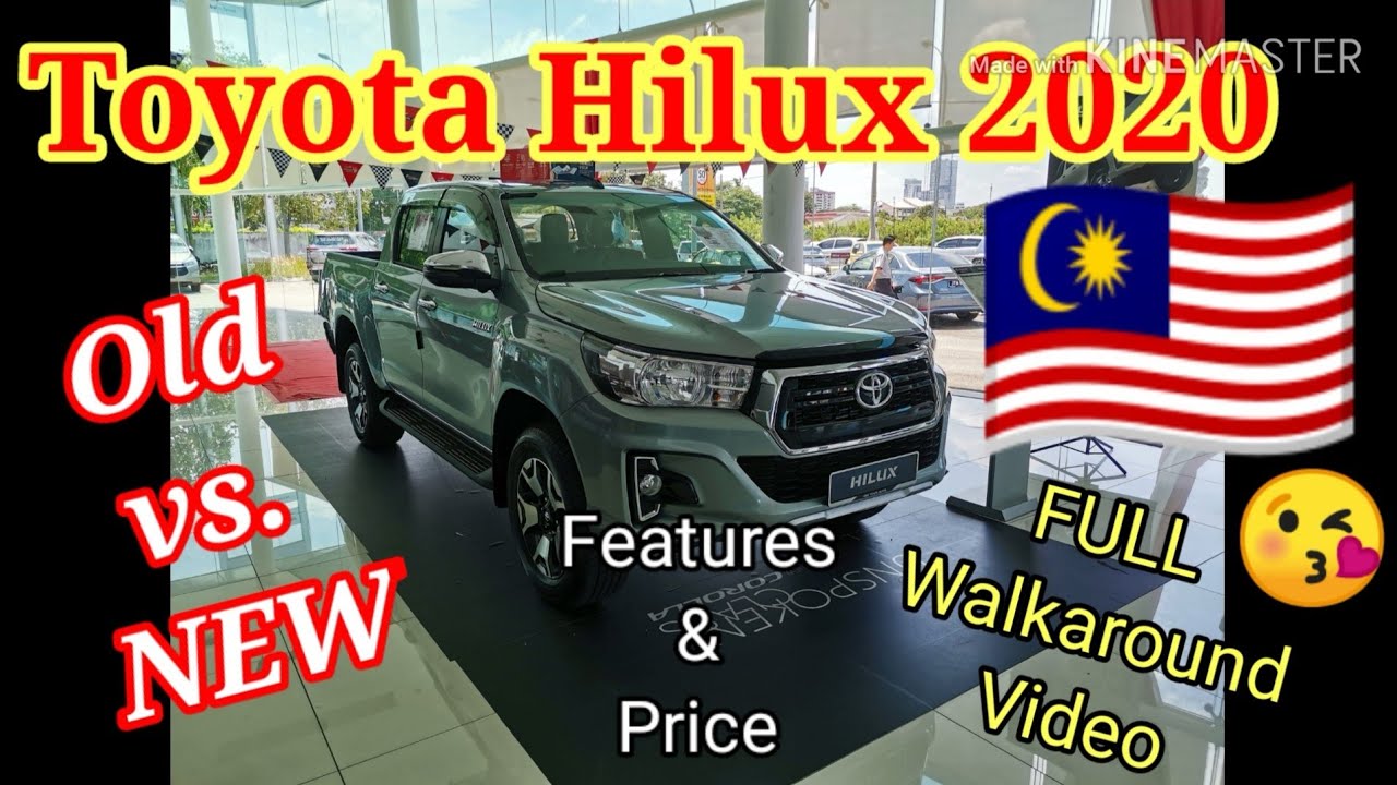 #hilux2020 #toyotahilux Toyota Hilux 2020 Walkaround video 4K.