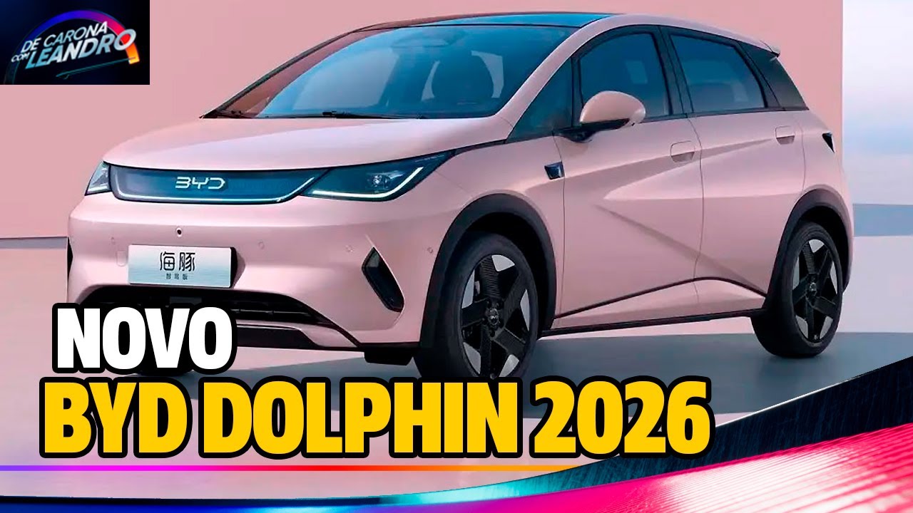 NOVO BYD DOLPHIN 2026 MUDA MUITO! LANÇA QUANDO NO BRASIL? VAI SER HÍBRIDO? E O PREÇO? SAIBA TUDO