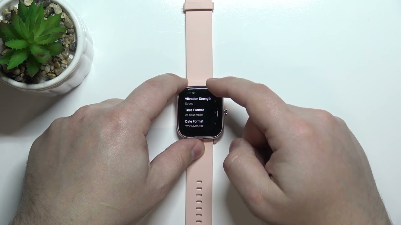 Как изменить дату и время на XIAOMI Amazfit GTS 2 Mini — настройка формата времени
