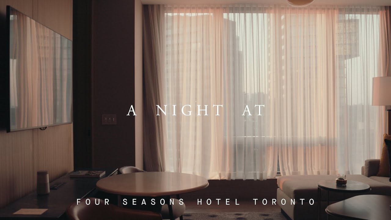 A Night At the Newly Renovated Suites at Four Seasons Hotel Toronto | A NIGHT AT | Hotel Tour