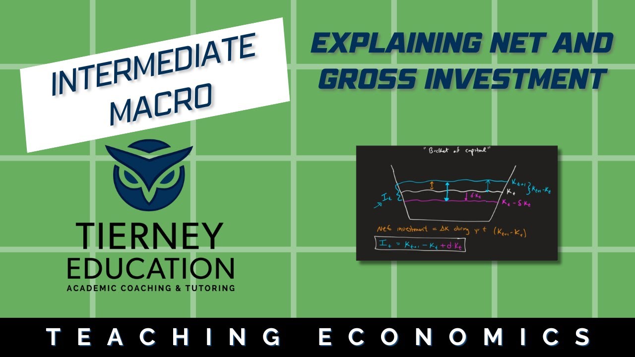 Explaining Net and Gross Investment