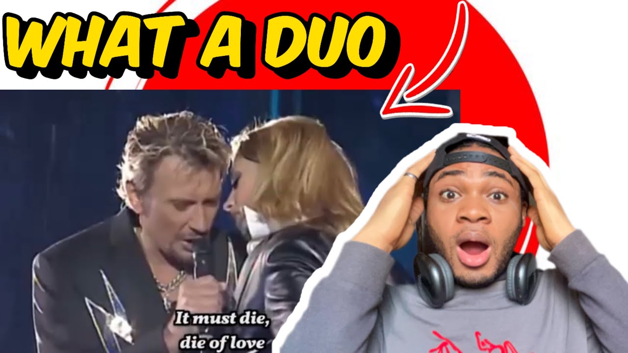 Lara Fabian - jhonny Hallyday - Requiem_pour_un_fou |ENG SUB|     |reaction|