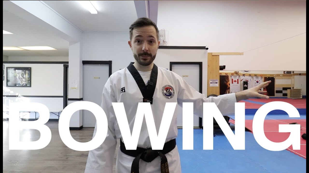 Bowing in Taekwondo