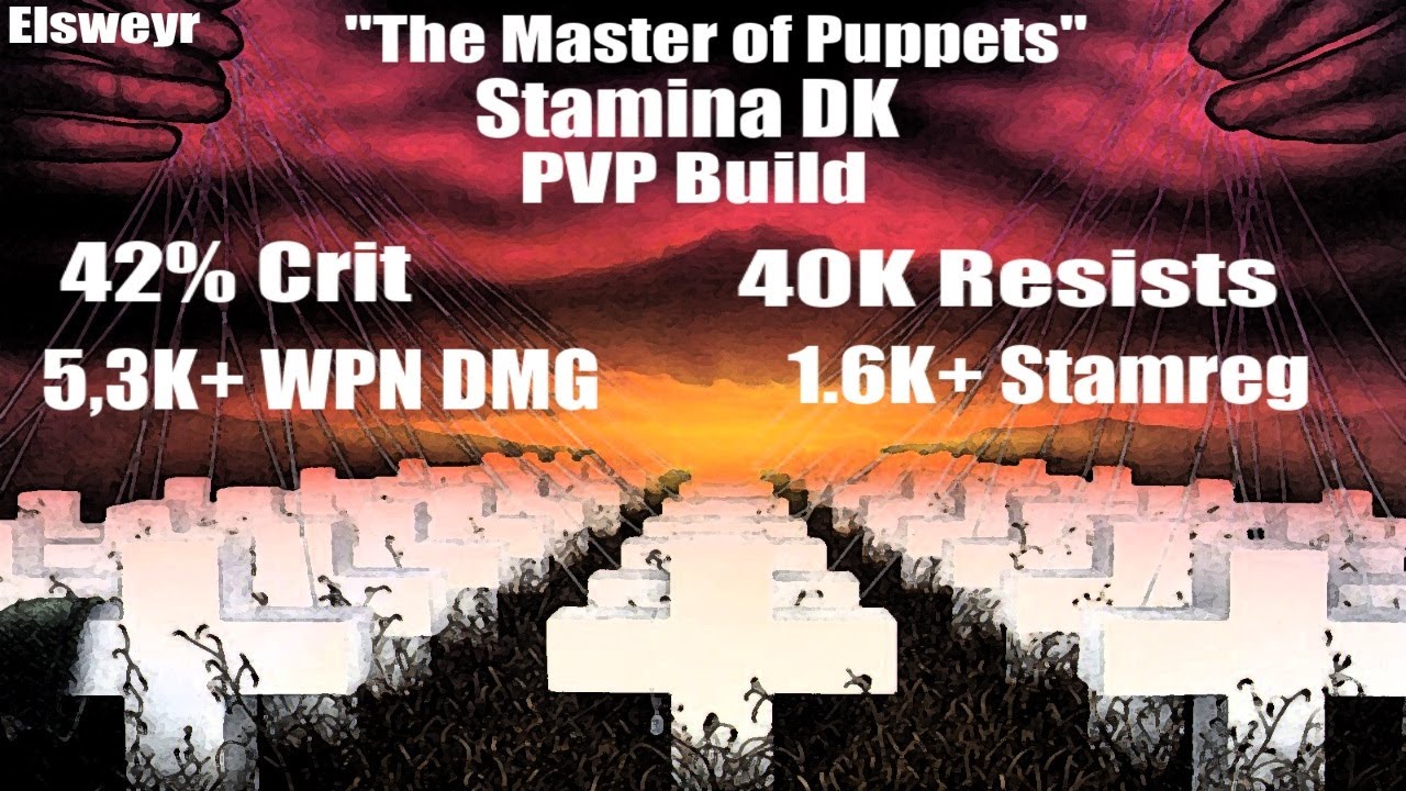 ESO OP STAM DK PVP BURST BUILD Elsweyr 