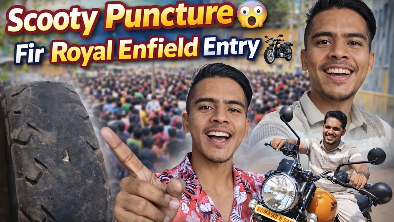 Day 64 | Scooty Puncture + 2000 Bacchon Ki Bheed 😲 | Teen Shift Chai Vlog 🍵💪