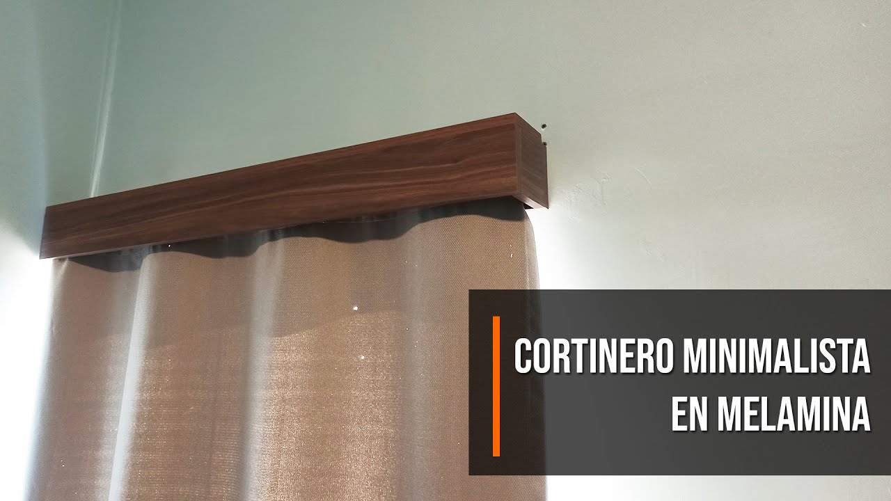 ✅ C&oacute;mo hacer cortinero de melamina  🔥 F&aacute;cil y r&aacute;pido🔥