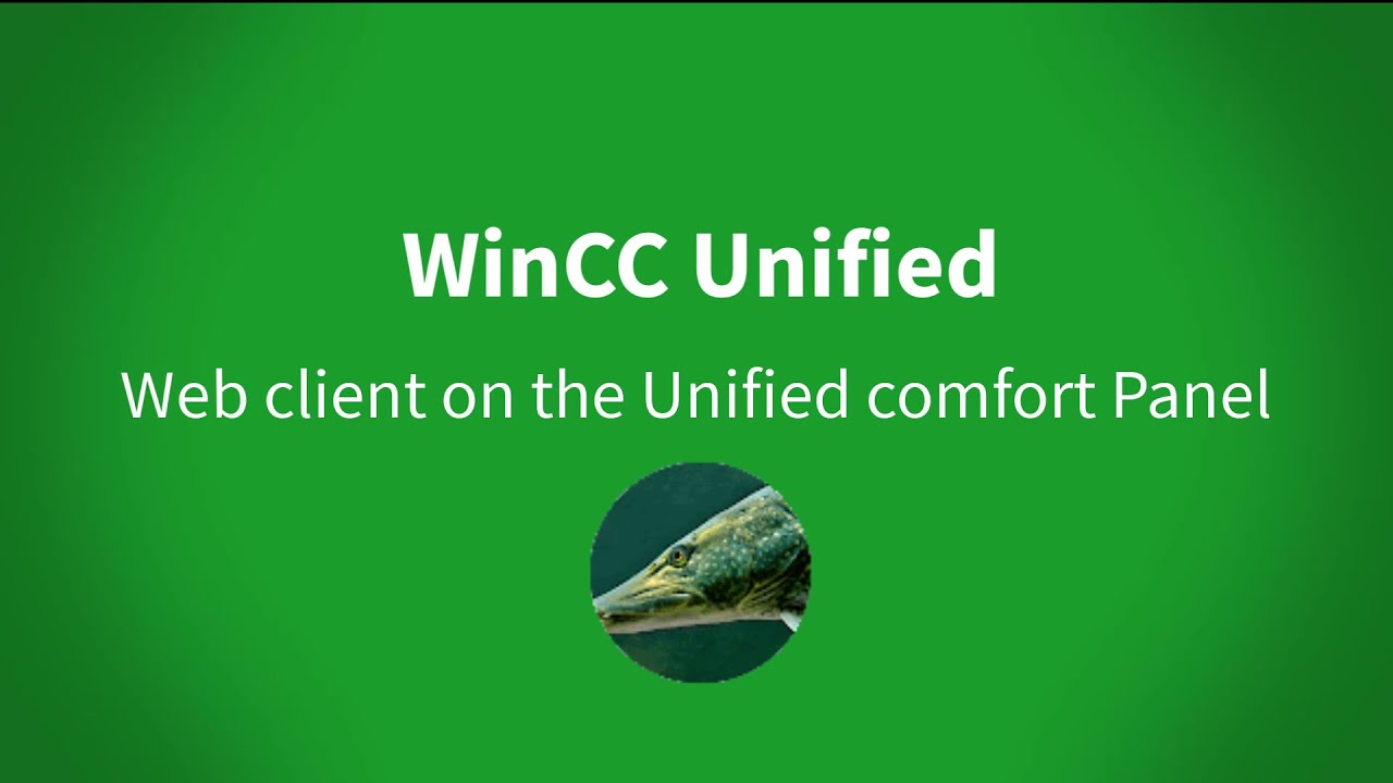 WinCC Unified Comfort Panel V17: usage of the Webclient