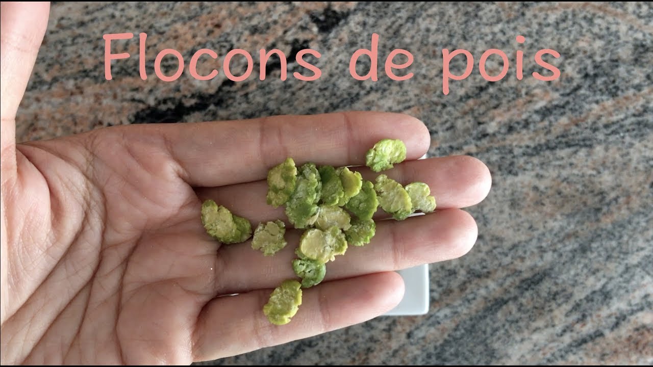 Flocons de pois - Gâterie saine pour cochon d’inde