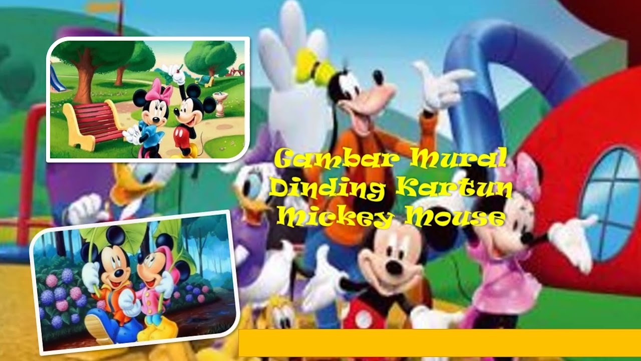 Kumpulan Gambar Mural Dinding Kartun Yang Unik Dan Menarik Untuk Anak Anda