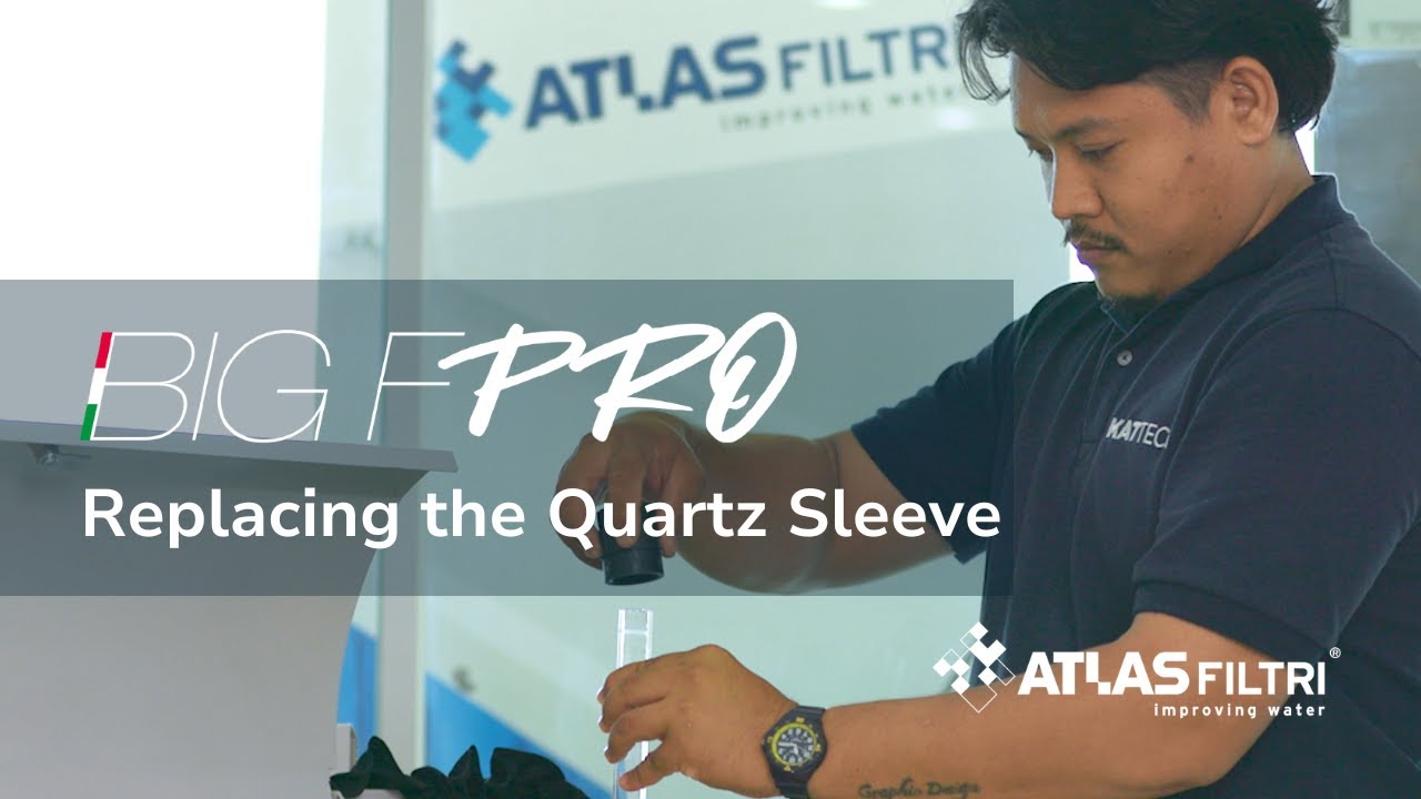 BIG F PRO Whole House Water Filter - How to replace the Quartz Sleeve