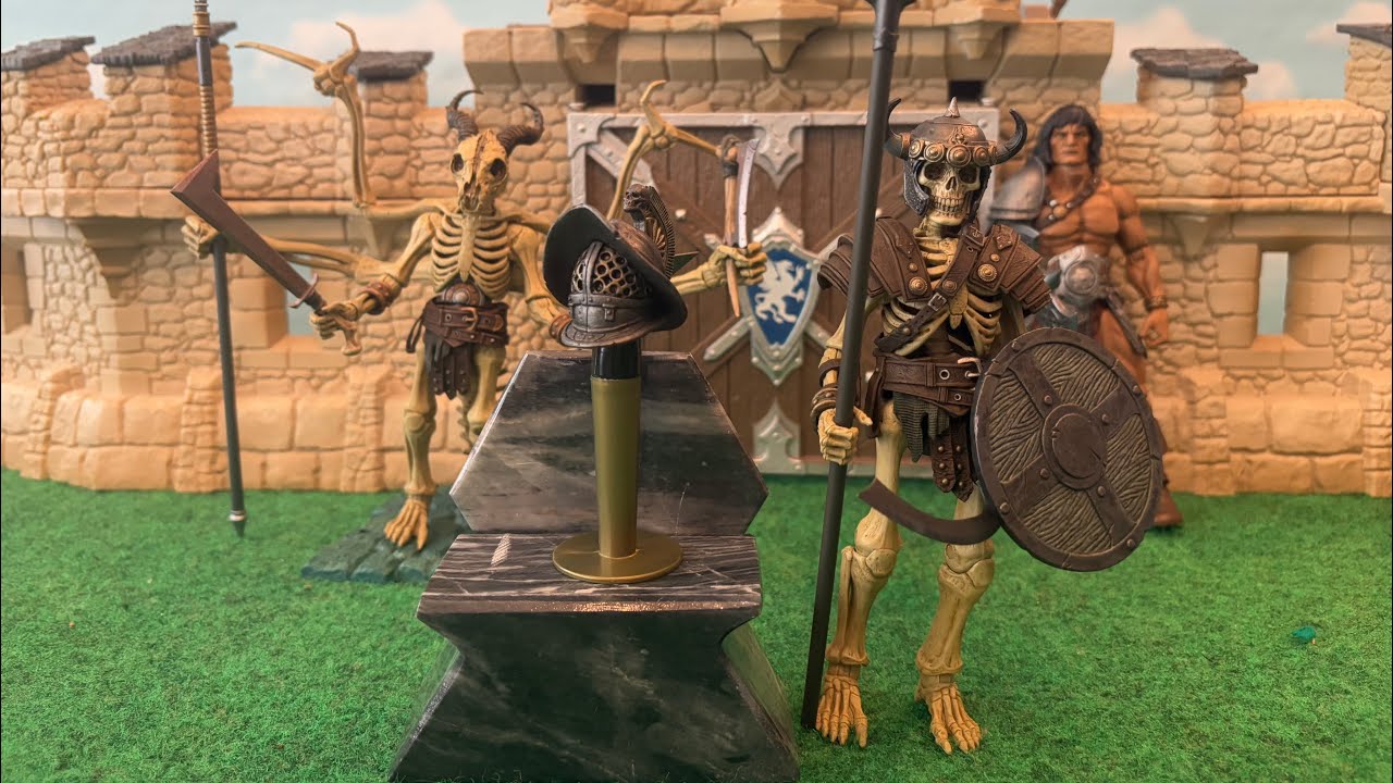 Skeleton Raider Mythic Legions Action Figure Reviewed!!