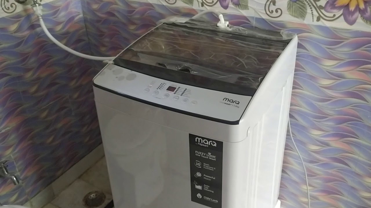 marq washing machine sound after use of 30 days