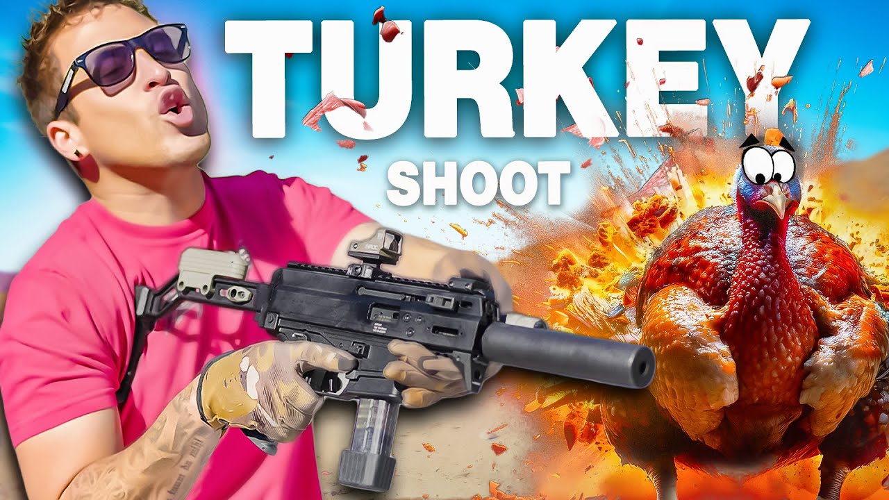 I Shot a Frozen Turkey with EVERY Caliber… It Got Messy